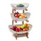 3-Layer Fruit Tray Storage Rack Vegetables Snacks Storage